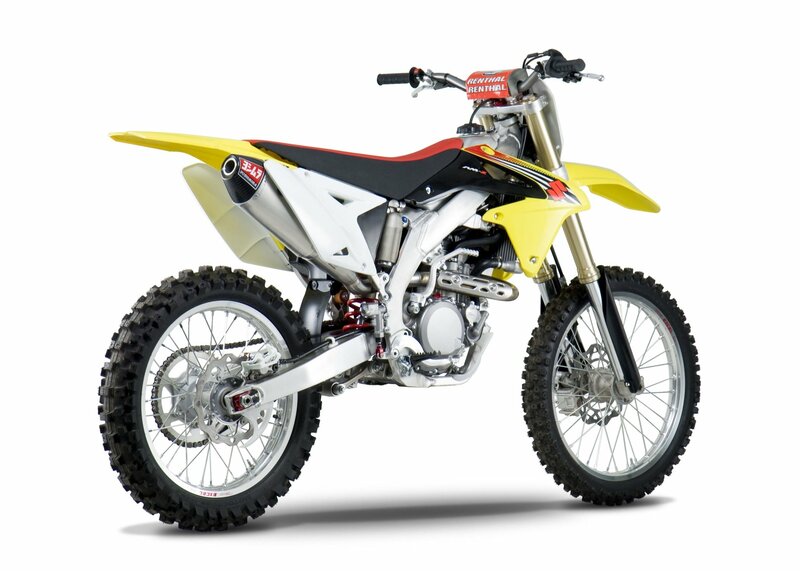 YOSHIMURA After-Sales Parts RS4 stainless/alu Muffler Carbon End Cap Suzuki RM-Z450