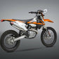 YOSHIMURA RS-4 Signature Series Muffler Aluminum/Carbon End Cap KTM/Husqvarna