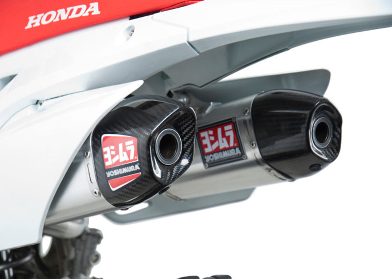 Yoshimura RS9 left-hand carbon end cap