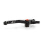 ART Foldable Levers Black/Orange Screw by Pair