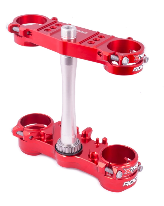 XTRIG ROCS Tech triple clamps red Honda CRF250R/450R