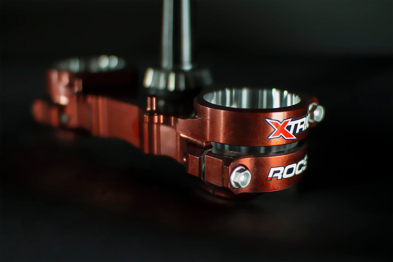 XTRIG ROCS Tech Triple Clamp Green 23mm offset