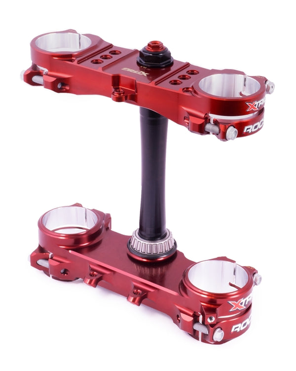 XTRIG ROCS Pro Triple Clamp 13-16mm offset Suzuki RMZ 450
