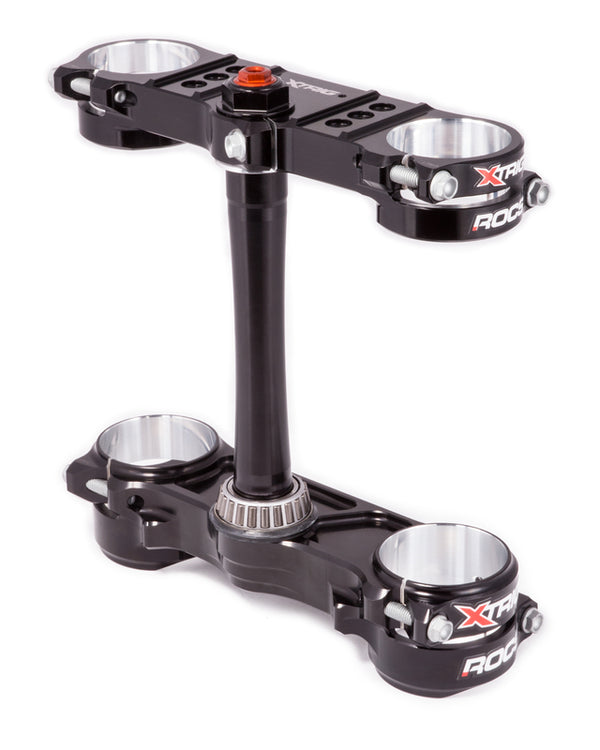 XTRIG ROCS Pro Triple Clamp Offset Ã˜20-22mm Black