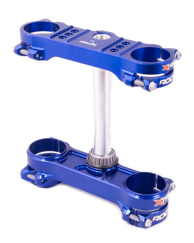 XTRIG ROCS Tech Triple Clamp Blue Sherco