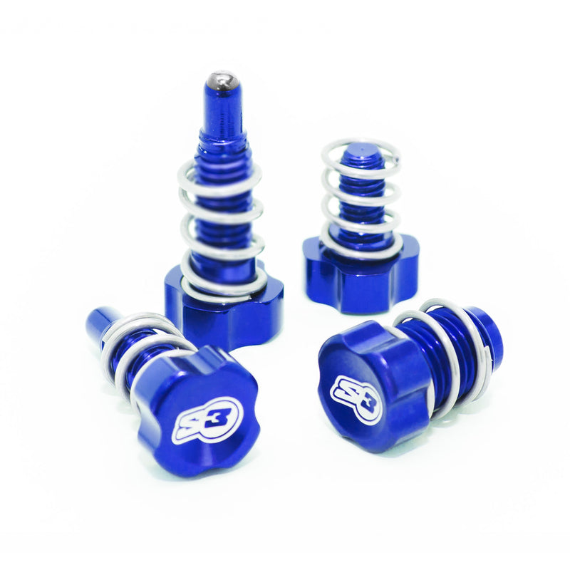 S3 Lever Adjuster Screw Blue Braktek/AJP