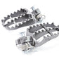 S3 Hard Rock Enduro Footrests Steel Titanium