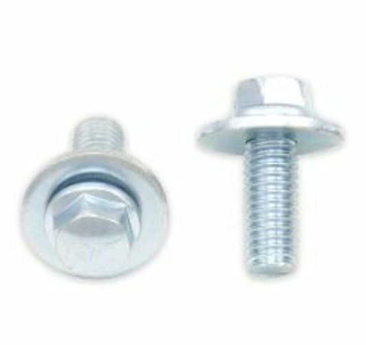 Kit of M6X 1X16mm Bolt screws and washers, by 10