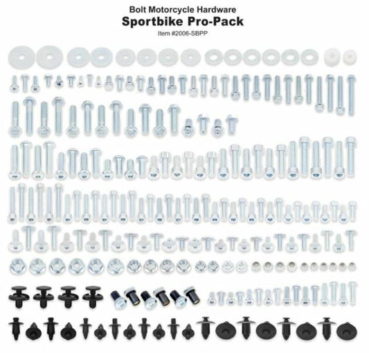 Bolt Sportbike Pro Pack for Honda/Kawasaki/Suzuki/Yamaha sports bikes