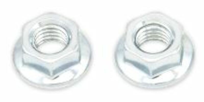 BOLT Flange Nut M8x1,25mm Head 12mm Steel 10 pieces