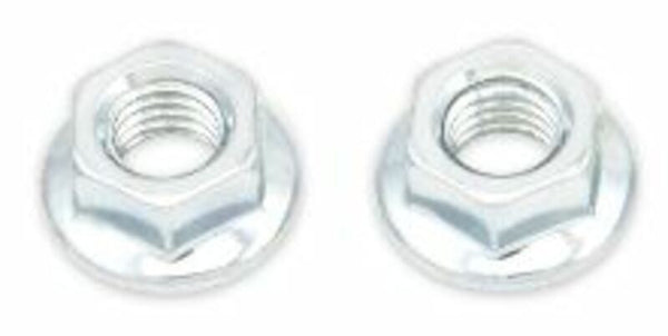 BOLT Flange Nut M8x1,25mm Head 12mm Steel 10 pieces