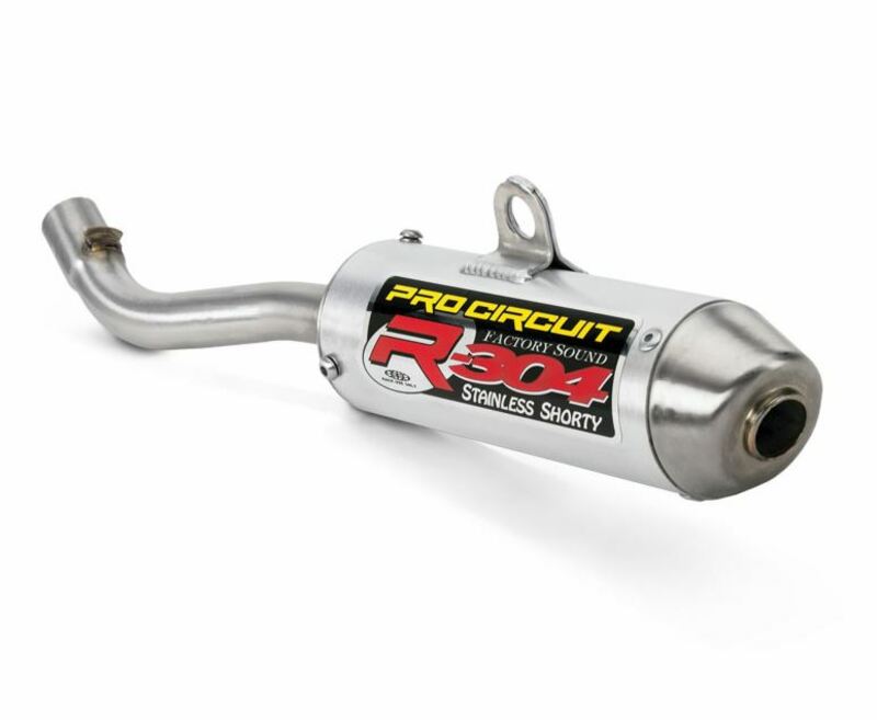 PRO CIRCUIT R-304 Muffler Brushed Aluminium - KTM/Husqvarna