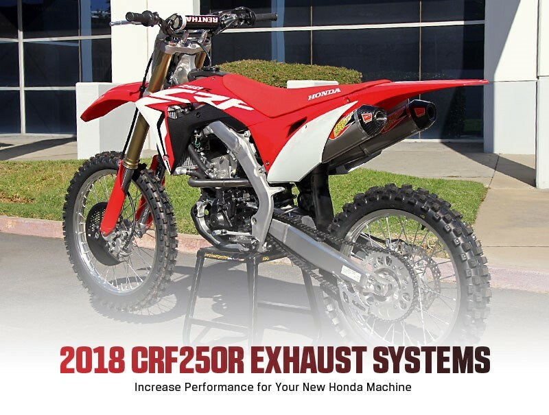 PRO CIRCUIT T-6 Full Exhaust System - Titanium Honda CRF250R - 1061670