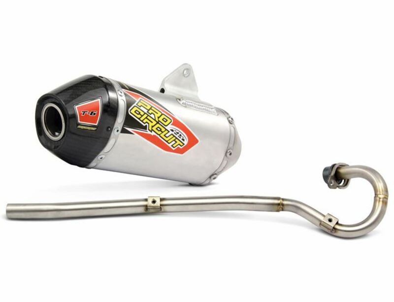 PRO CIRCUIT T-6 Full Exhaust System - Titanium Suzuki RM-Z450