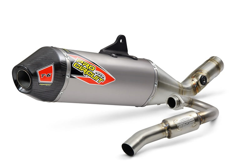 PRO CIRCUIT T-6 Full Exhaust System - Titanium Suzuki RM-Z250