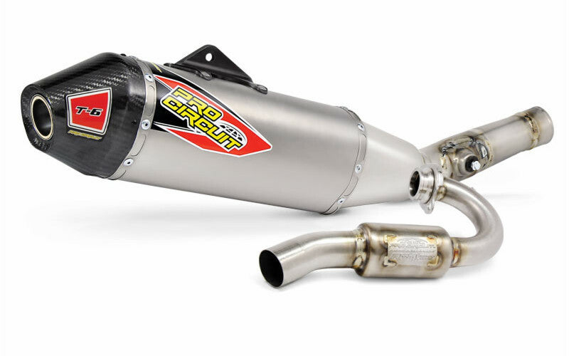 PRO CIRCUIT T-6 Full Exhaust System - Titanium KTM SX-F250