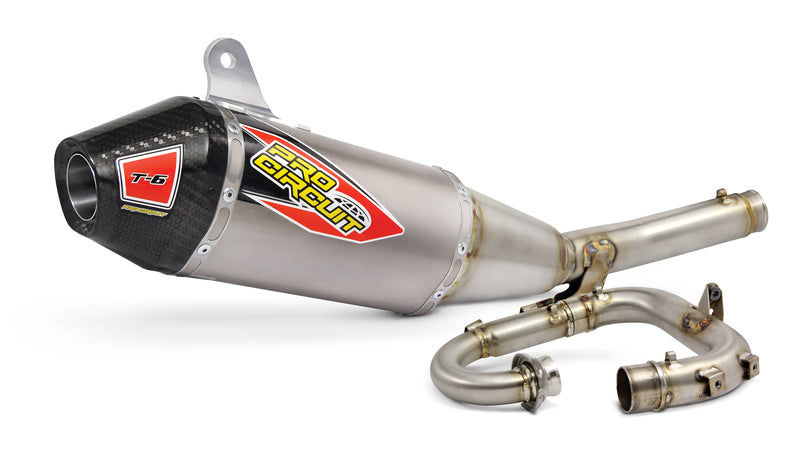 PRO CIRCUIT T-6 Full Exhaust System - Titanium KTM SX-F/FC 250