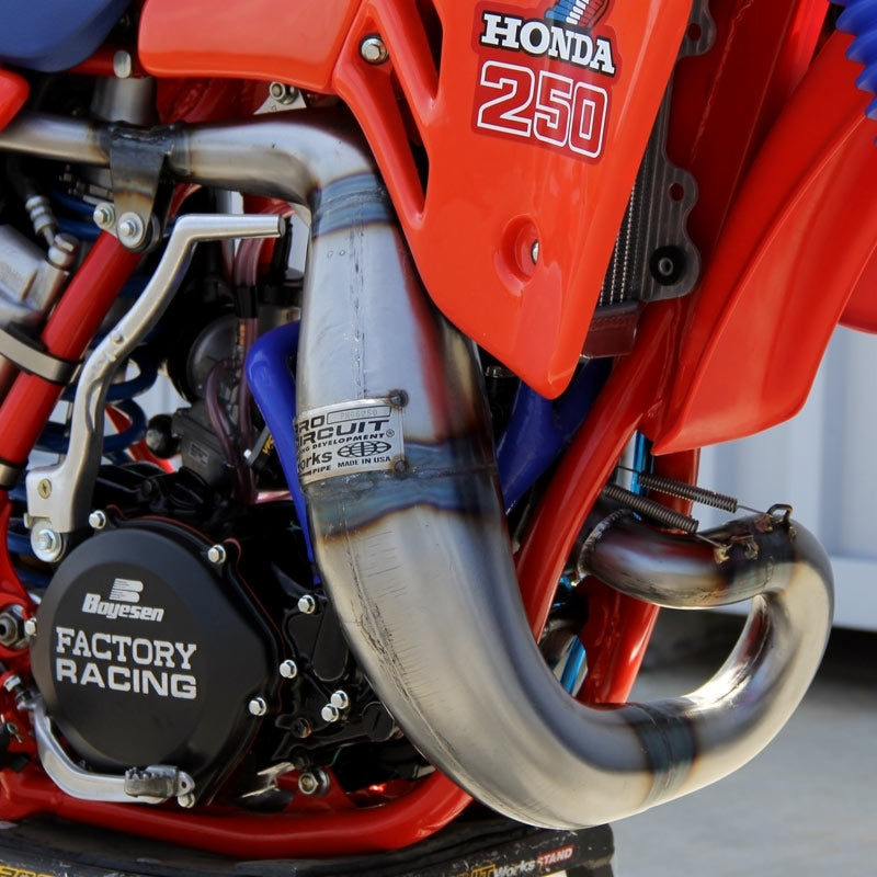PRO CIRCUIT Full Exhaust System - Aluminium Honda CR250R