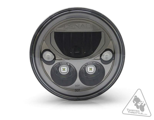 DENALI M7 LED Scheinwerfer Ø177mm Schwarz Chrom 