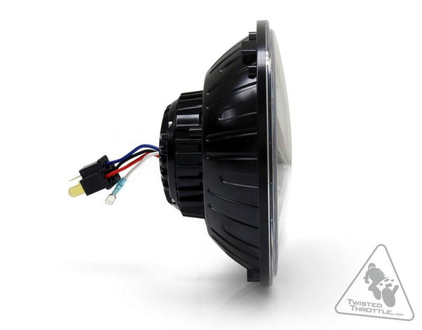 DENALI M7 LED Scheinwerfer Ø177mm Schwarz Chrom 