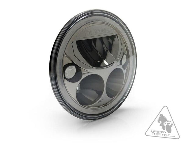 DENALI M7 LED Scheinwerfer Ø177mm Schwarz Chrom 