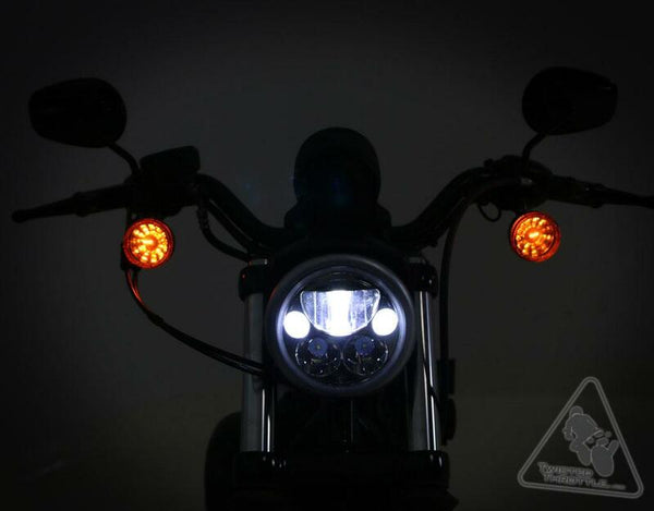 DENALI M7 LED Scheinwerfer Ø177mm Schwarz Chrom 