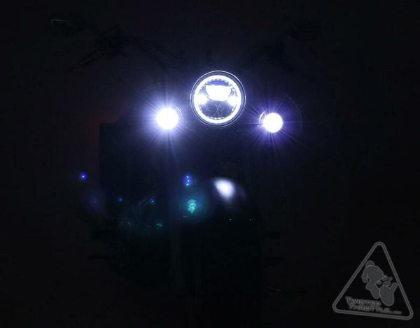 DENALI M7 LED Scheinwerfer Ø177mm Schwarz Chrom 