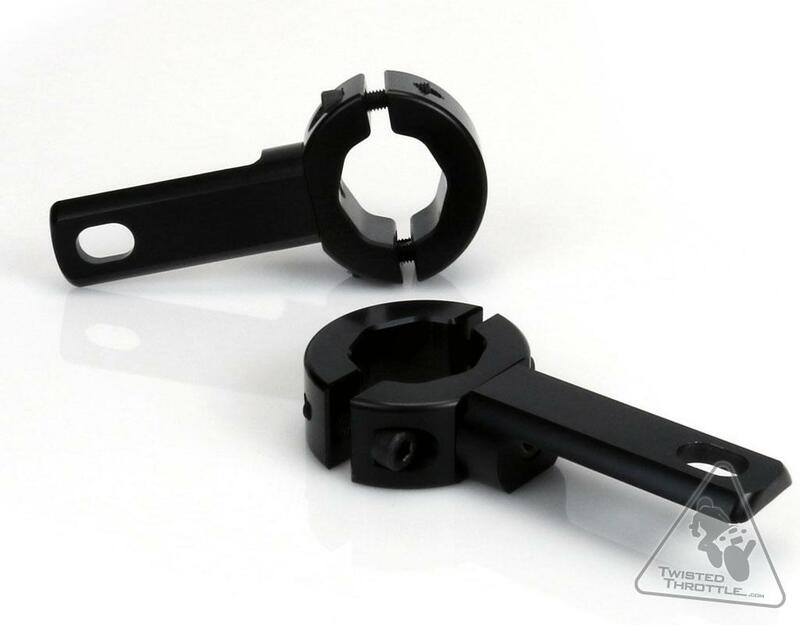 DENALI Frame & Crash Bars Light Mount Ã˜21-29mm Black