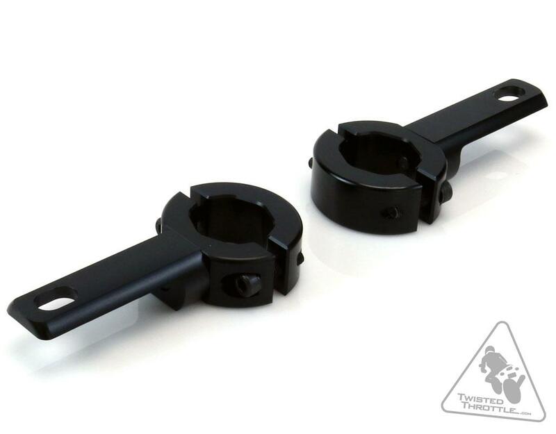 DENALI Frame & Crash Bars Light Mount Ã˜21-29mm Black