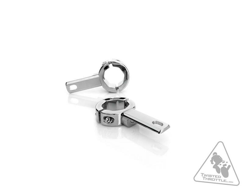 DENALI Light Mount Ã˜32-38mm Chrome