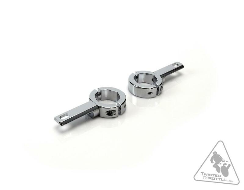 DENALI Light Mount Ã˜32-38mm Chrome