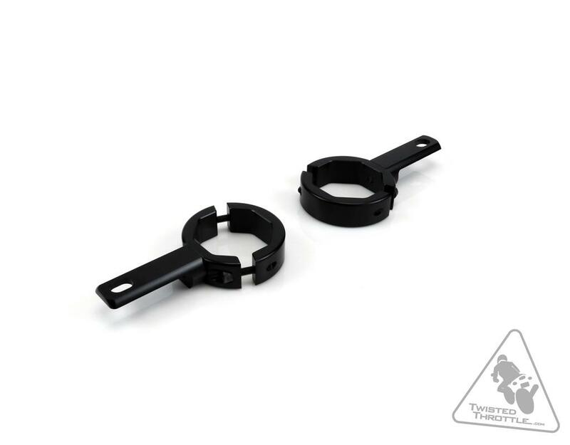 DENALI Forks Tubes Light Mount Ã˜39-49mm Black