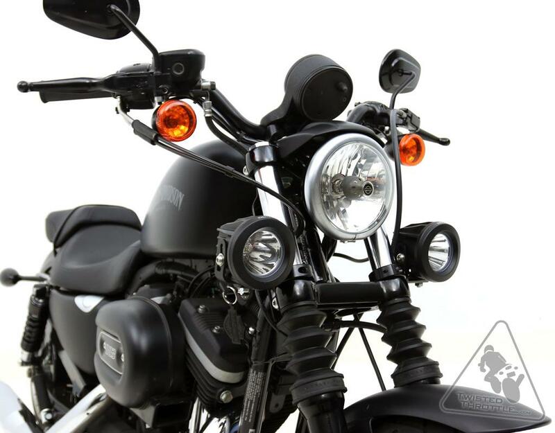 DENALI Forks Tubes Light Mount Ã˜39-49mm Black