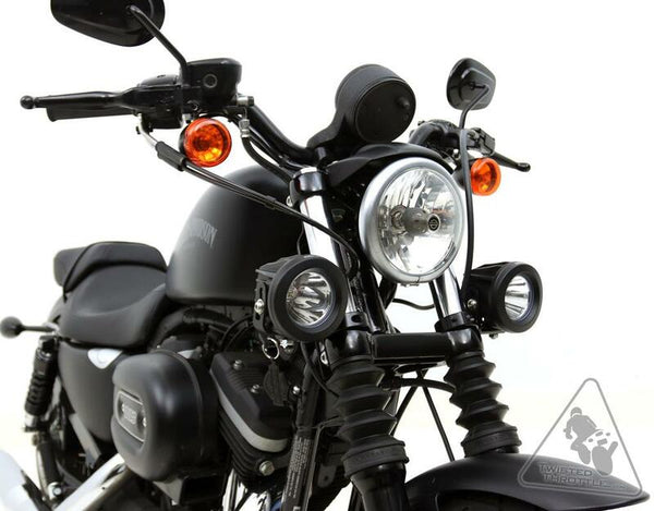 DENALI Forks Tubes Light Mount Ã˜39-49mm Black