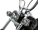 DENALI Forks Tubes Light Mount Ã˜39-49mm Chrome