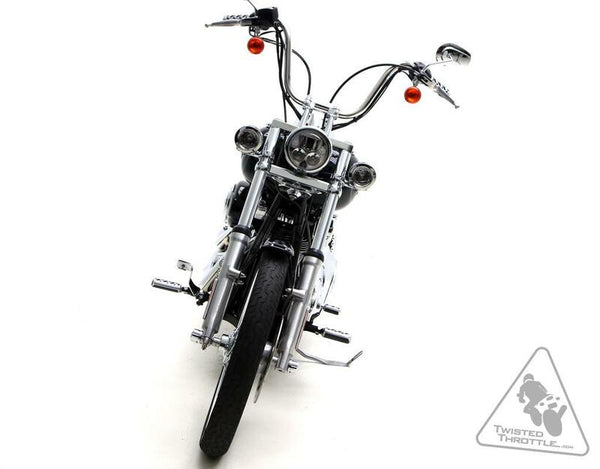DENALI Forks Tubes Light Mount Ã˜39-49mm Chrome