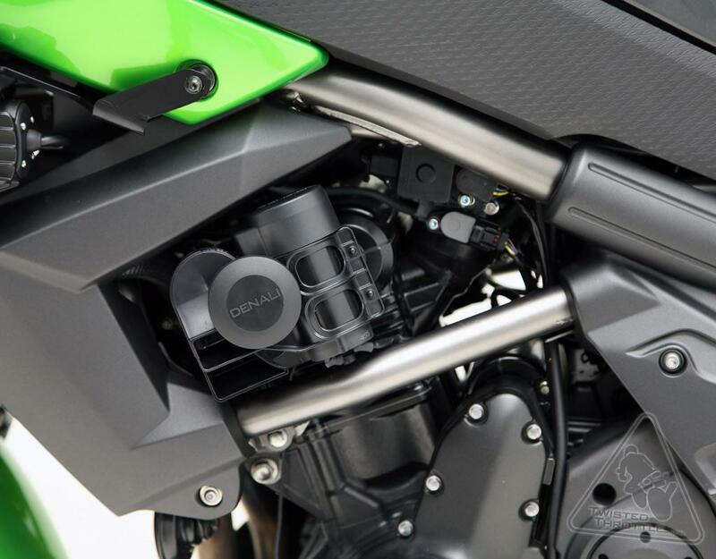 DENALI Soundbomb Horn Mount Kawasaki Versys 650