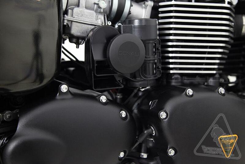 DENALI Soundbomb Horn Mount Triumph Bonneville/Thruxton