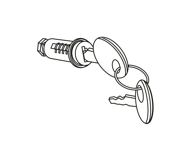 SHAD SH48/49/50/58X/59X Spare Lock System