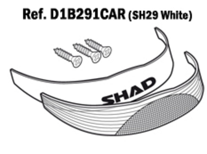 SHAD SH29 Reflectors White