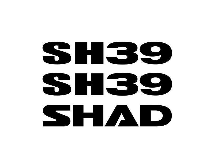 SHAD SH39 Stickers