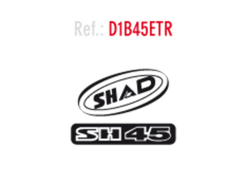SHAD SH45 Stickers
