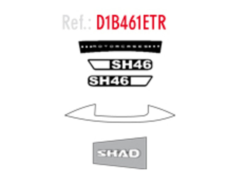 SHAD SH46 Stickers