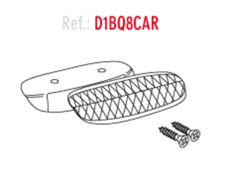 SHAD ATV80 Reflectors Red