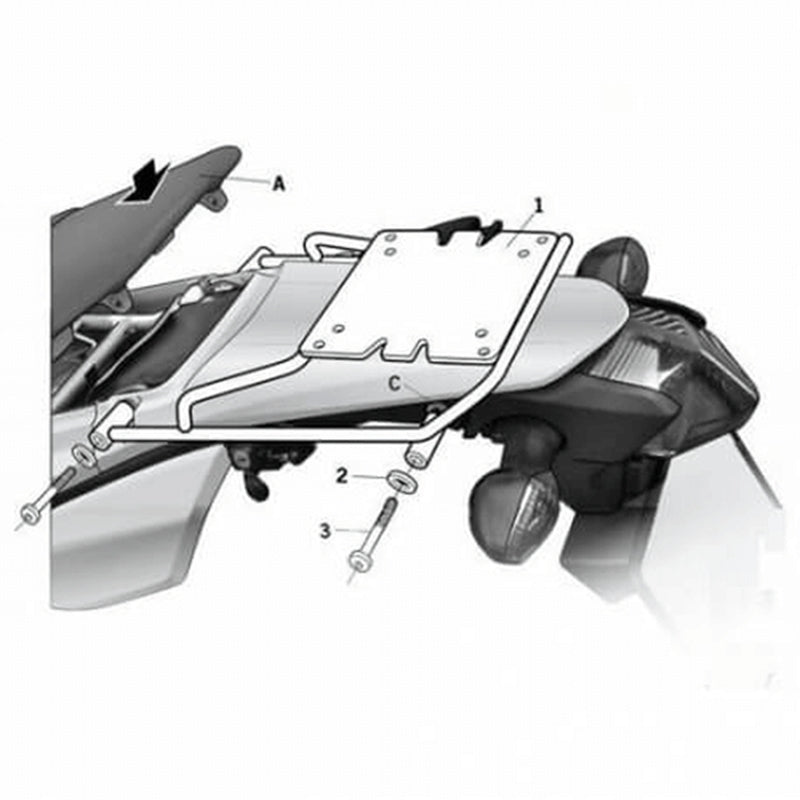 SHAD Top Master Fitting Honda - 1062392