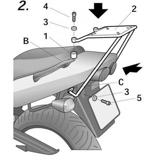 SHAD Top Master Fitting Kawasaki - 1062522