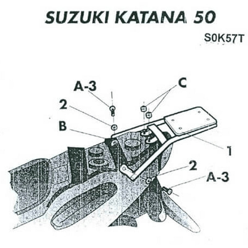 SHAD Top Master Fitting Suzuki - 1062568