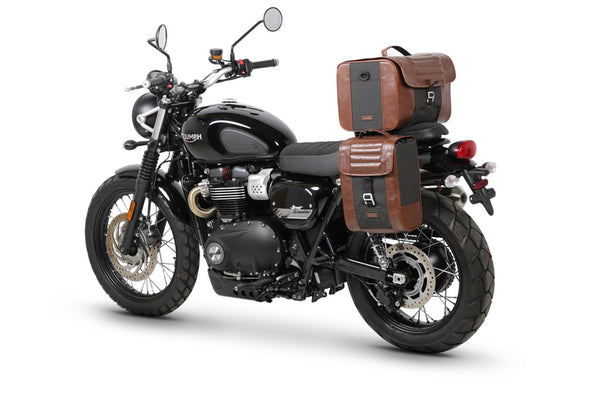 SHAD Side Bag Holder CafÃ© Racer Triumph Scrambler