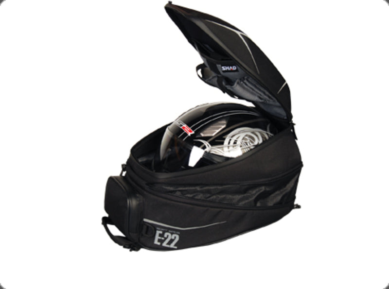 SHAD E-22 Semi Rigid Tank Bag Black 16-22L