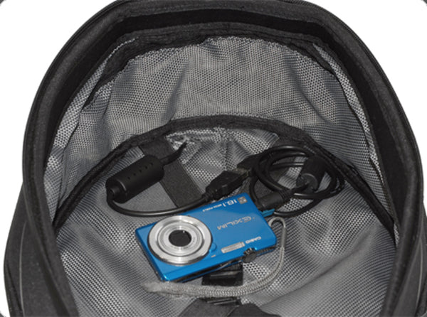 SHAD E-22 Semi Rigid Tank Bag Black 16-22L